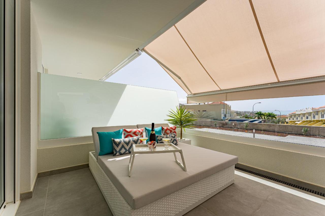 Modern New Apartment Las Terrazas De Costa Adeje. Heated Pool, Big Terrace And Private Parking Exterior foto
